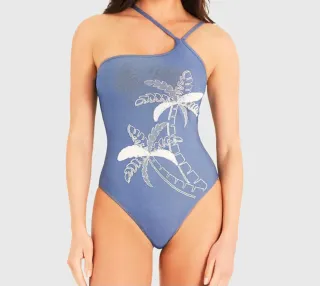 Bañador Yamamay azul con volantes