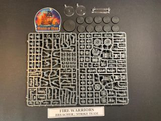 10 Fire Warriors + x2 Drones Tau Warhammer 40k