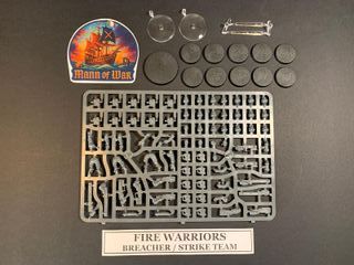 10 Fire Warriors + x2 Drones Tau Warhammer 40k