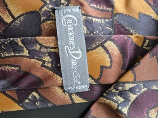 Corbata 100% seda natural piel Romero Ubrique