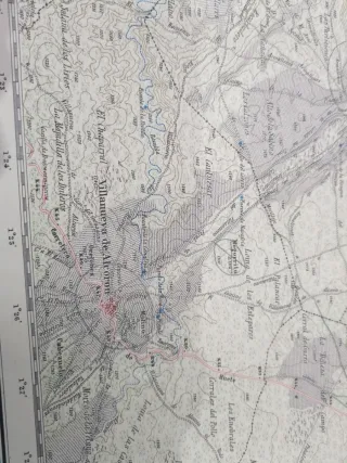 Mapa Zaorejas 1919