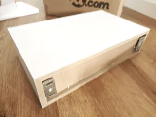 2 Estantes flotantes pared con cajón