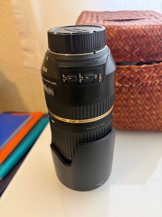 Objetivo Tamron Cámara