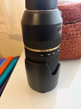 Objetivo Tamron Cámara