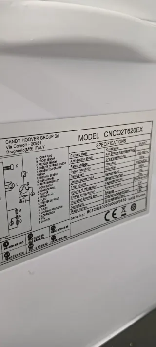 Nevera Combi Candy  CON TARA NUEVA ORIGINAL