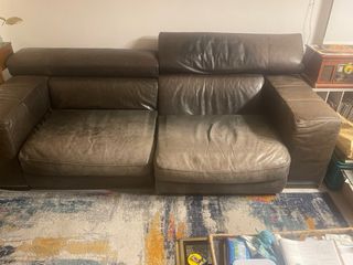 Sofá Natuzzi de 230cm con mecanismo