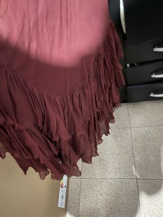 Vestido Mango Talla S Floral