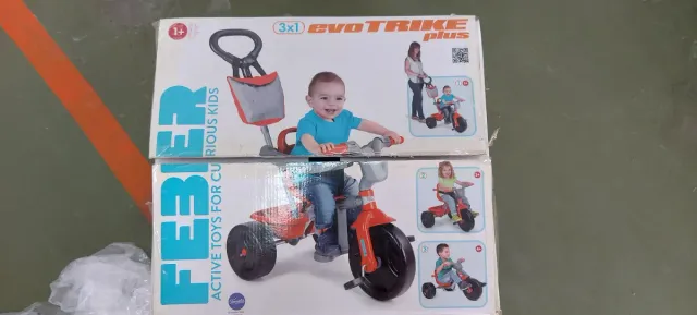 Triciclo 3 en 1 Rojo