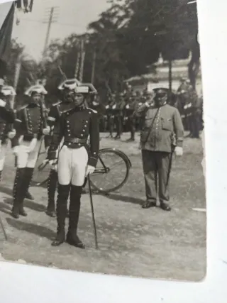 Foto antigua Militares Sevilla 1922