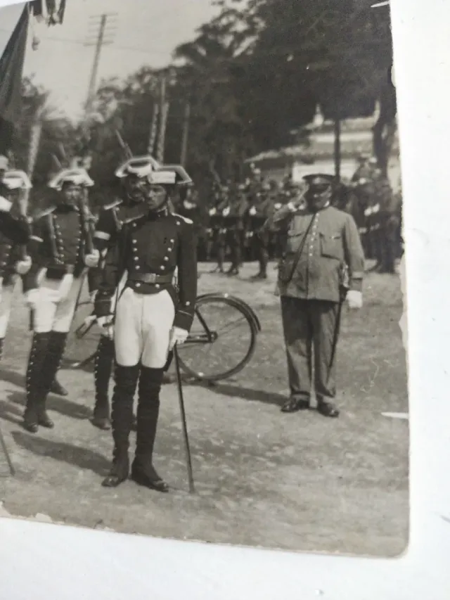 Foto antigua Militares Sevilla 1922