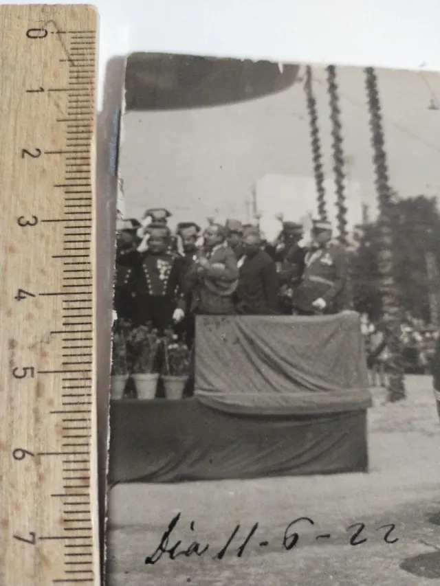 Foto antigua Militares Sevilla 1922