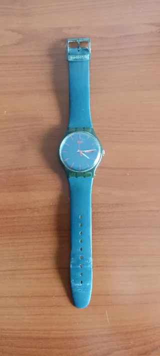 Orologio Swatch Blu/Rosso