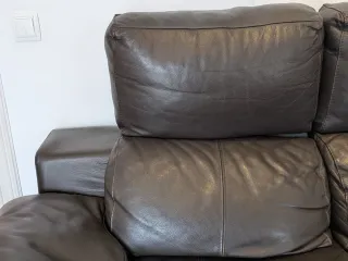 Sofá Relax Reclinable de 2 Plazas - Marrón