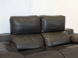 Sofá Relax Reclinable de 2 Plazas - Marrón