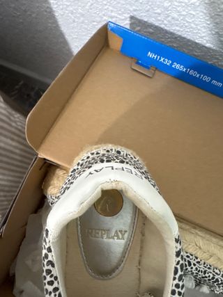 Bambas  Espadrilles con estampado de leopardo