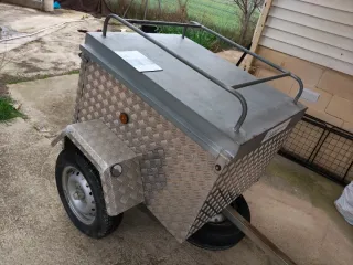 Remolque para perros