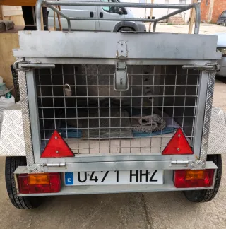 Remolque para perros