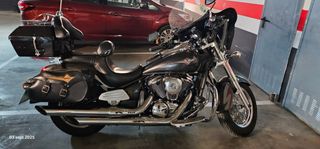 Kawasaki Vulcan 900 Custom Negra