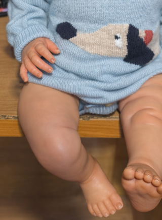 Muñeco bebé reborn artesanal