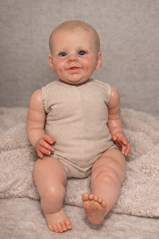 Muñeco bebé reborn artesanal