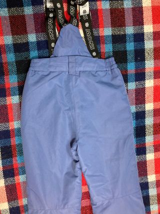 Pantaloni sci salopette tg. 134/140