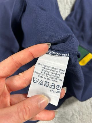 Polo Ralph Lauren Uomo Blu Maniche Lunghe