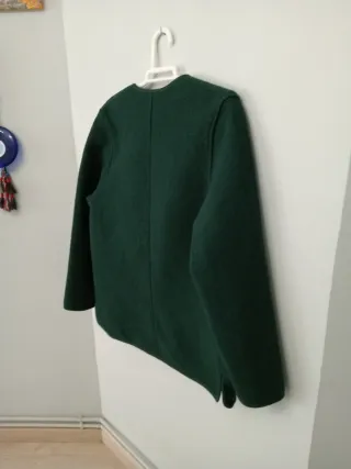 Chaqueta tirolesa verde botones relieve Scheiber