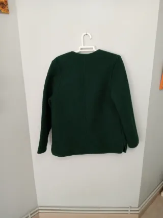 Chaqueta tirolesa verde botones relieve Scheiber