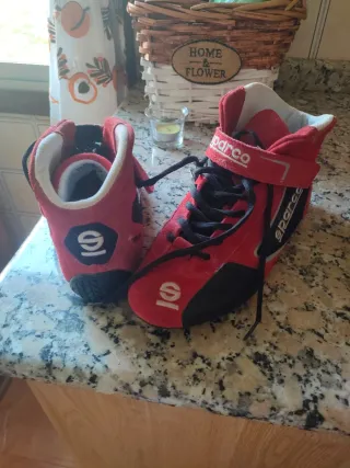 Botines Sparco Rojos Talla 38