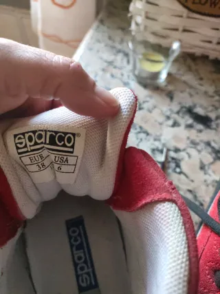 Botines Sparco Rojos Talla 38