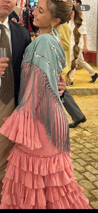 Traje Flamenca Talla S/36.