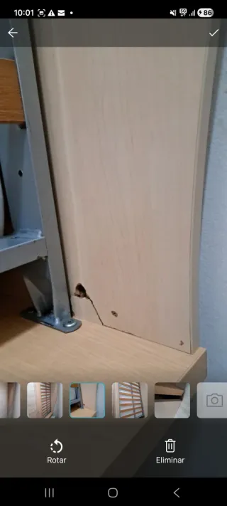 Cama nido 90x190 con colchón