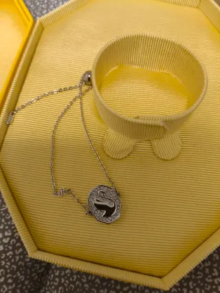 Bracciale Swarovski Cigno Argento