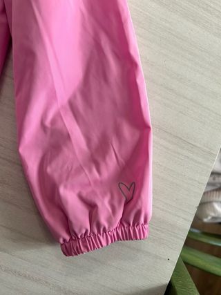 Giubbotto rosa impermeabile antivento