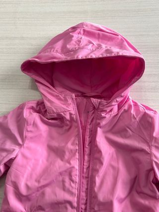 Giubbotto rosa impermeabile antivento