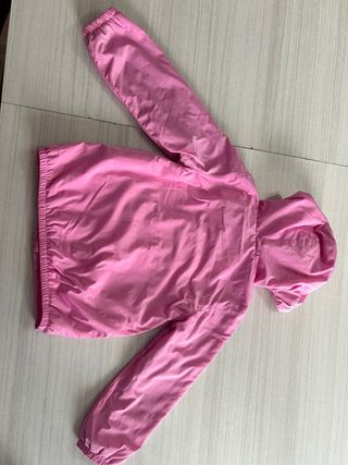 Giubbotto rosa impermeabile antivento