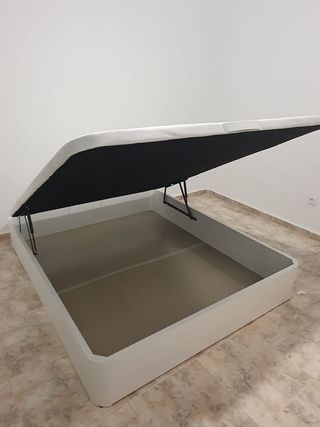 Canapé abatible madera reforzado / maxima capacida