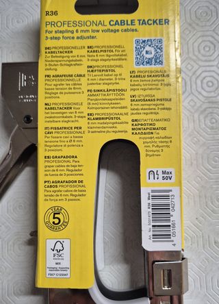 Grapadora Profesional Rapid R36 PRO