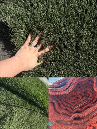 Erba artificiale per barbecue