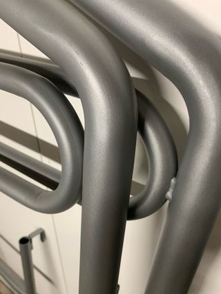 Estructura litera metálica gris