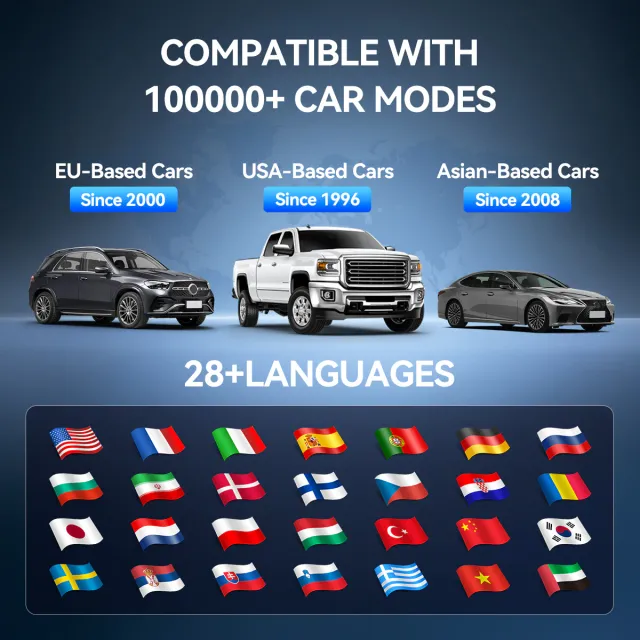 Escáner diagnóstico coche MUCAR 892BT PRO