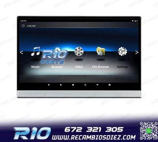 PANTALLA REPOSACABEZAS MULTIMEDIA DE 13,3 "