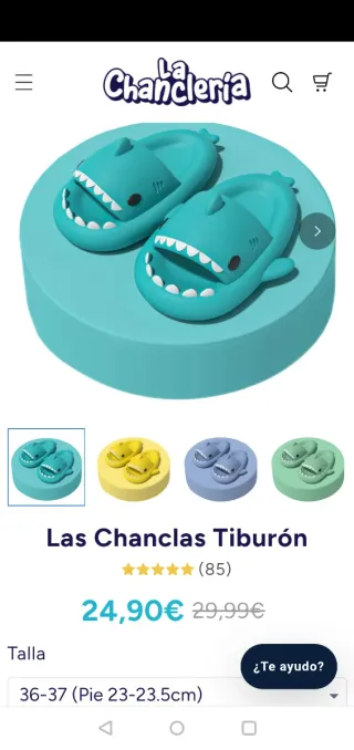 Chanclas Tiburón / Sharklas