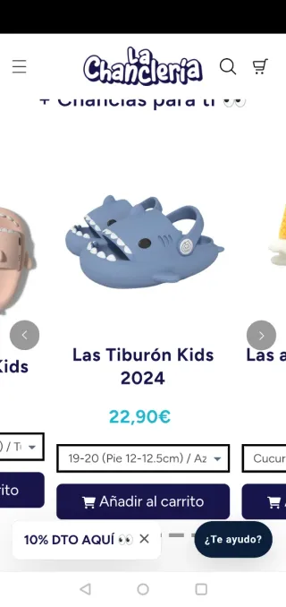 Chanclas Tiburón / Sharklas