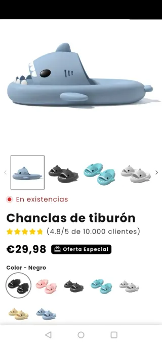 Chanclas Tiburón / Sharklas