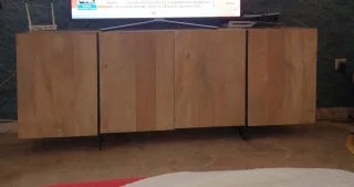 Mueble TV/Aparador Madera y Metal