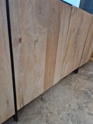 Mueble TV/Aparador Madera y Metal