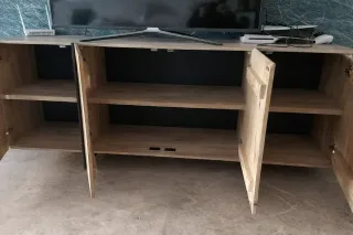 Mueble TV/Aparador Madera y Metal