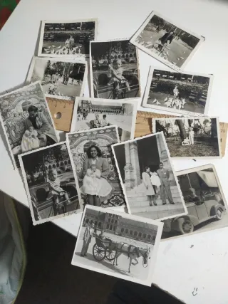 Lote Fotos Antiguas Parque María Luisa años 50