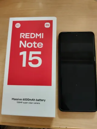 Xiaomi Redmi Note 15 128 gb Negro Caja